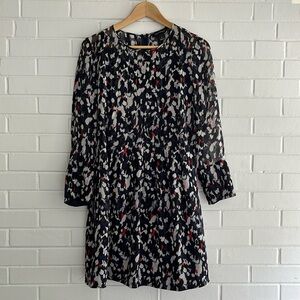 Club Monaco dress- worn once! 100% silk outer, and 100% polyester inner slip.